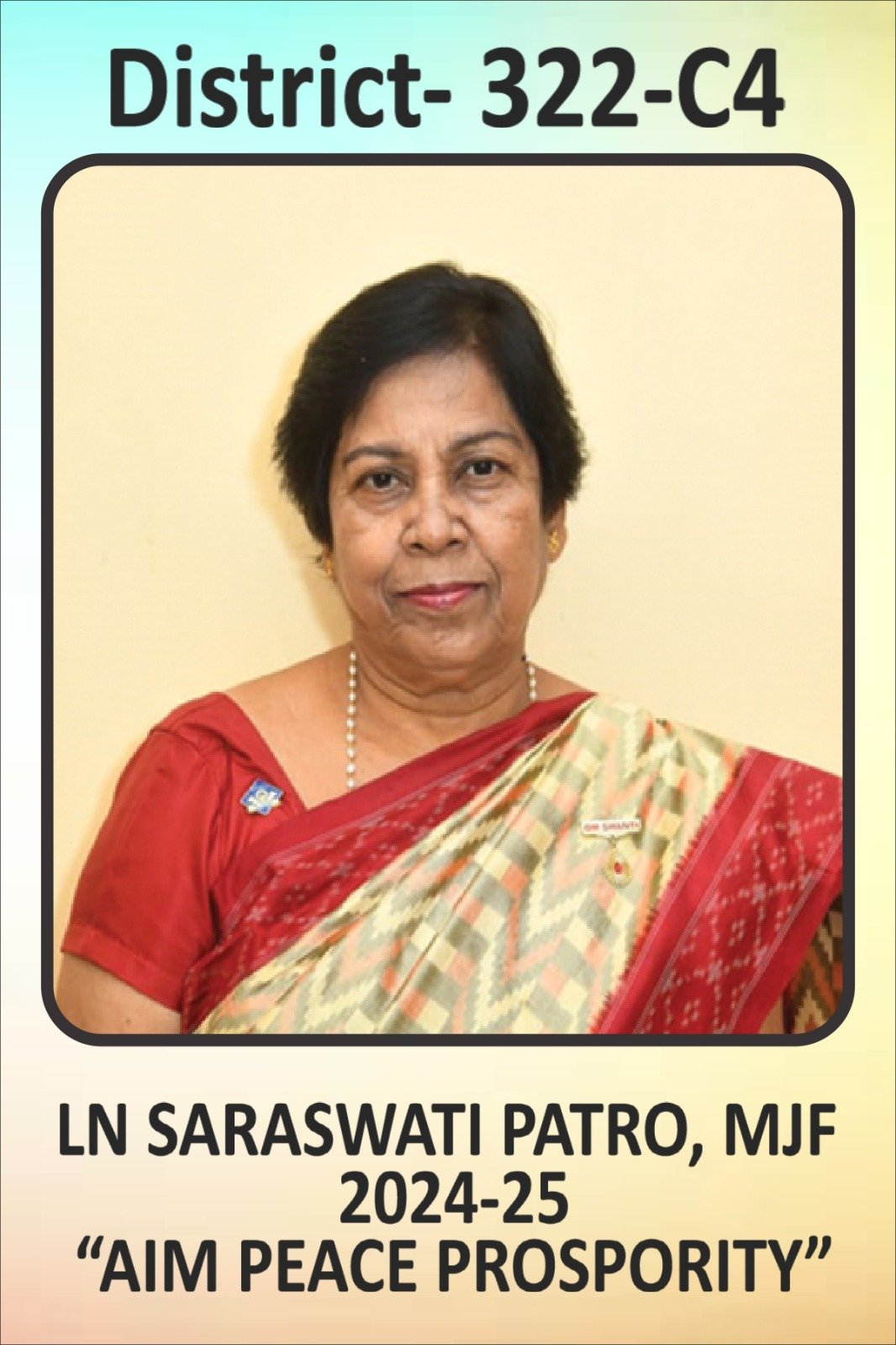 Lion Saraswati Patro, MJF